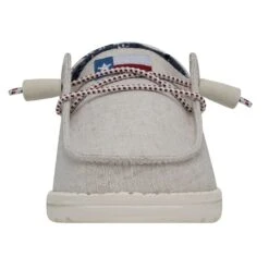 Wendy Texas Canvas - Off White -Heydude Store 40381 1LB WENDYTEXASCANVAS OFFWHITE LEFTFRONT