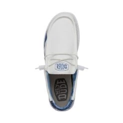 Wally Colorado Watercolor - White -Heydude Store 40382 100 WALLYCOLORADOWATERCOLOR WHITE LEFTTOP