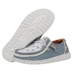 Wendy Tropical - Light Blue -Heydude Store 40474 450 WENDYTROPICAL LIGHTBLUE PAIRBOTTOM