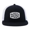 Trucker Cap - Black -Heydude Store 41004 001 TruckerHat Black Front