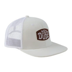 Trucker Cap - Cream 9 Trucker Cap - Cream -Heydude Store 41004 13R TruckerHat Cream Side