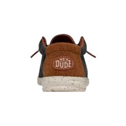 Wally Jersey - Charcoal -Heydude Store FW23 M 40169 025 WALLY JERSEY CHARCOAL RIGHT BACK