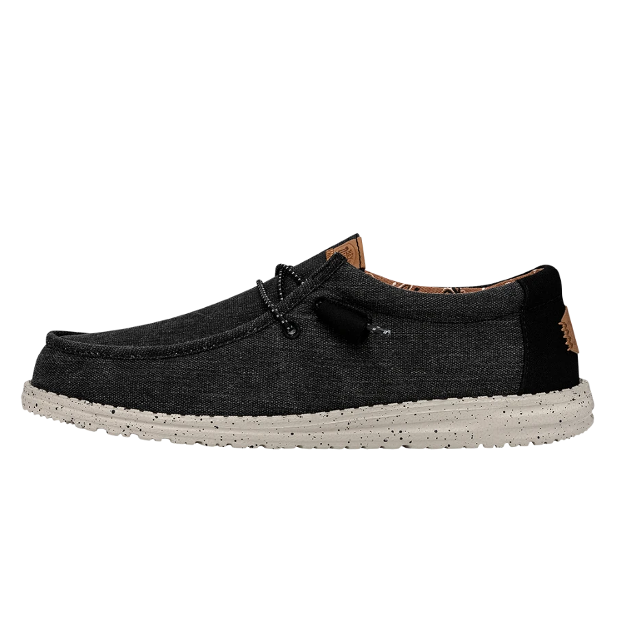 Wally Washed Canvas - Black 3 Wally Washed Canvas - Black