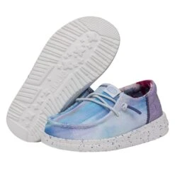 Wendy Toddler Funk - Tropical Pink -Heydude Store FW23 T 40478 9DD WENDY TODDLER FUNK TROPICAL PINK MULTI LEFT PAIROUTSOLE