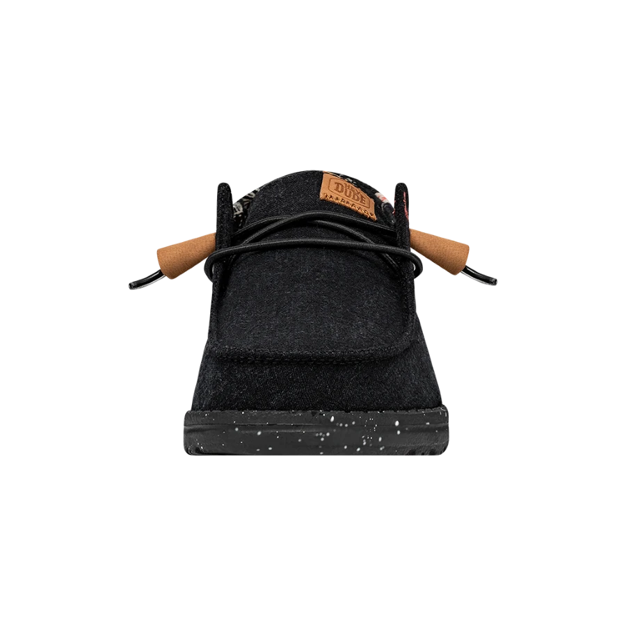 Wendy Washed Canvas - Black 5 Wendy Washed Canvas - Black - Image 3