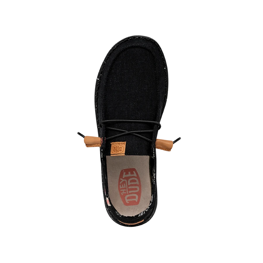 Wendy Washed Canvas - Black 8 Wendy Washed Canvas - Black - Image 6