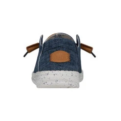 Wendy Washed Canvas - Navy 12 Wendy Washed Canvas - Navy -Heydude Store FW23 W 40297 410 WENDY WASHED CANVAS NAVY LEFT BACK