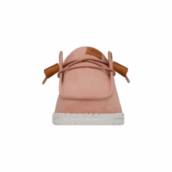 Wendy Washed Canvas - Rose Dust -Heydude Store FW23 W 40297 6WK WENDY WASHED CANVAS ROSE CLOUD LEFT FRONT