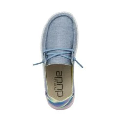 Wendy Youth - Sparkle Denim -Heydude Store SS22 W 130122732 WENDY YOUTH SPARKLE DENIM LEFT 6