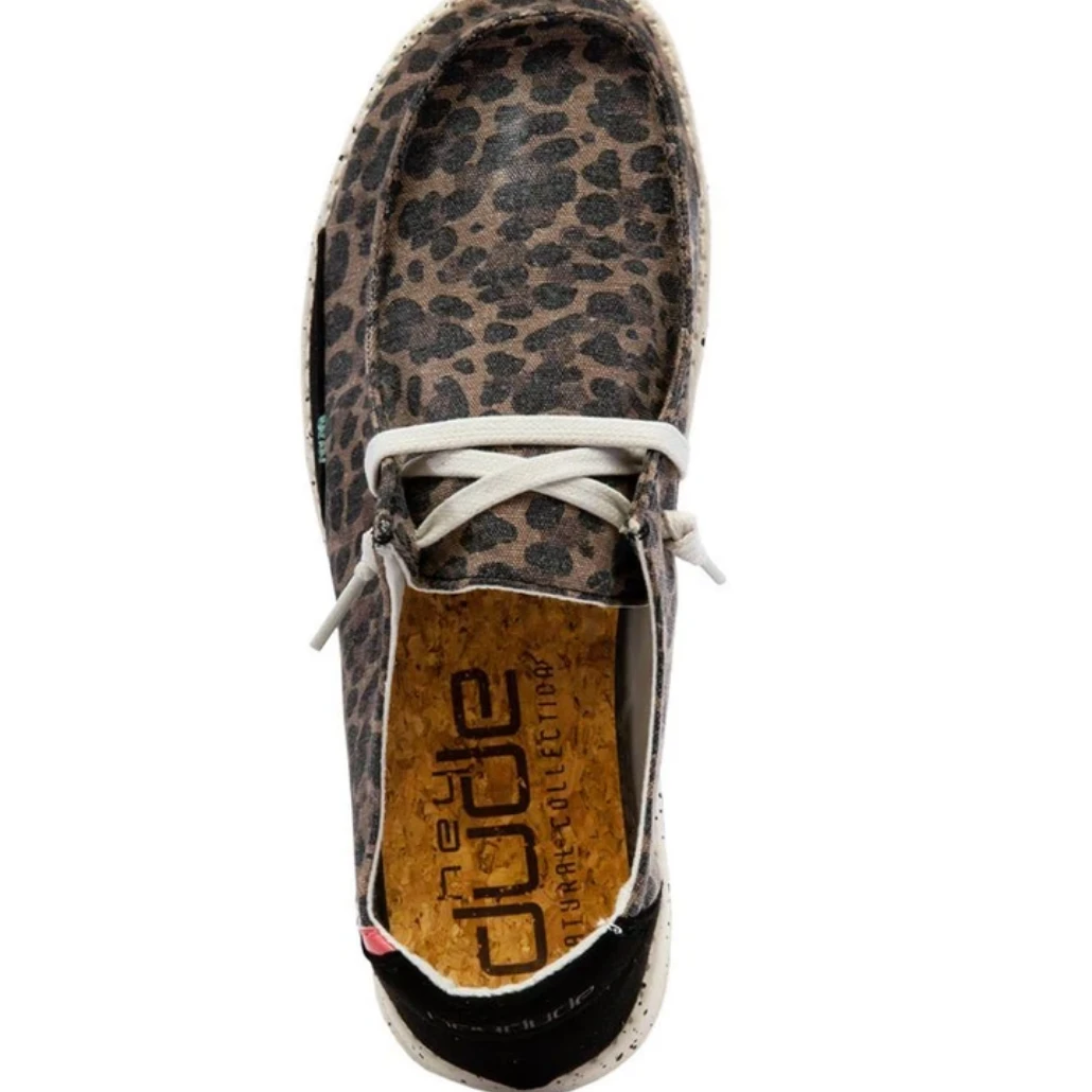 Heydude Hey Dude Leopard Wendy Jungle Brown 6 Heydude Hey Dude Leopard Wendy Jungle Brown - Image 4