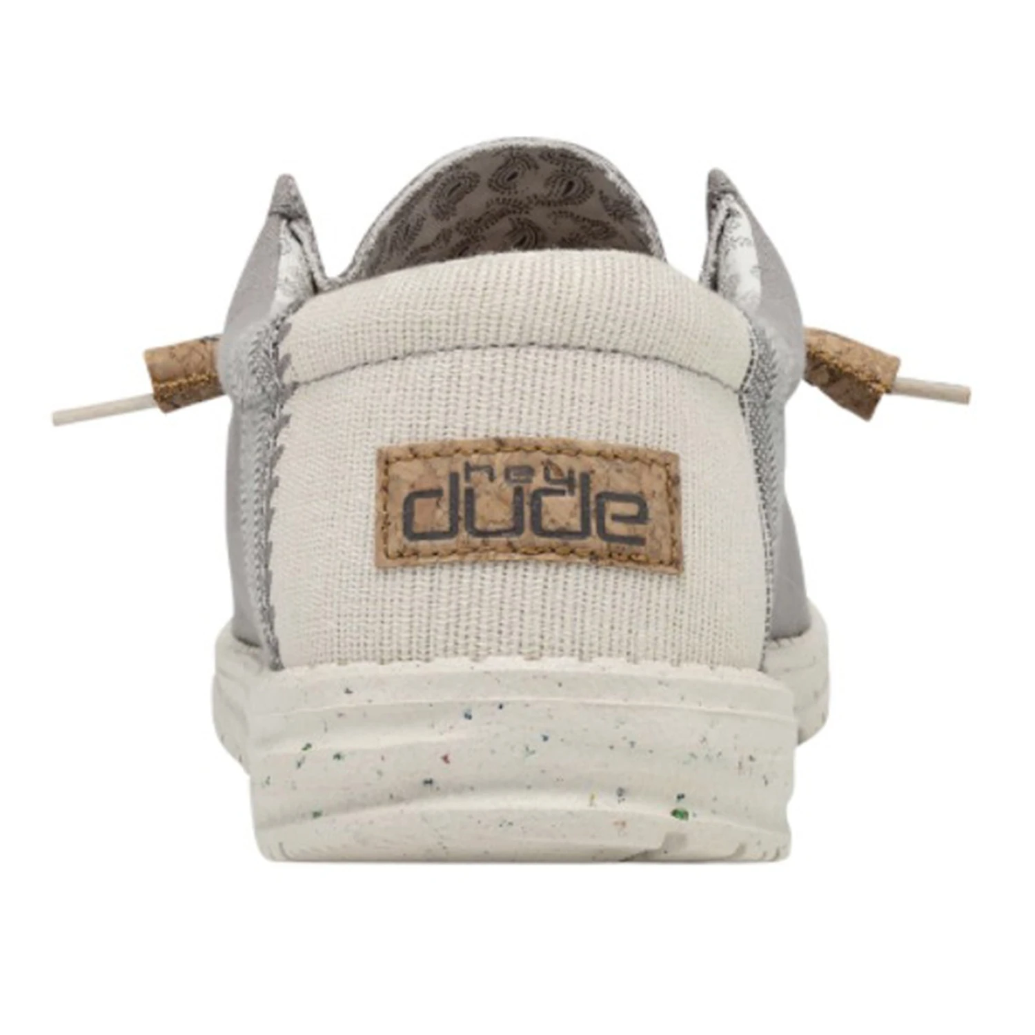 Heydude Hey Dude Men's Wally Linen Natural Grey Casual Shoe 7 Heydude Hey Dude Men's Wally Linen Natural Grey Casual Shoe - Image 5