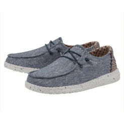 Heydude Hey Dude Wendy Chambray Lapis Blue