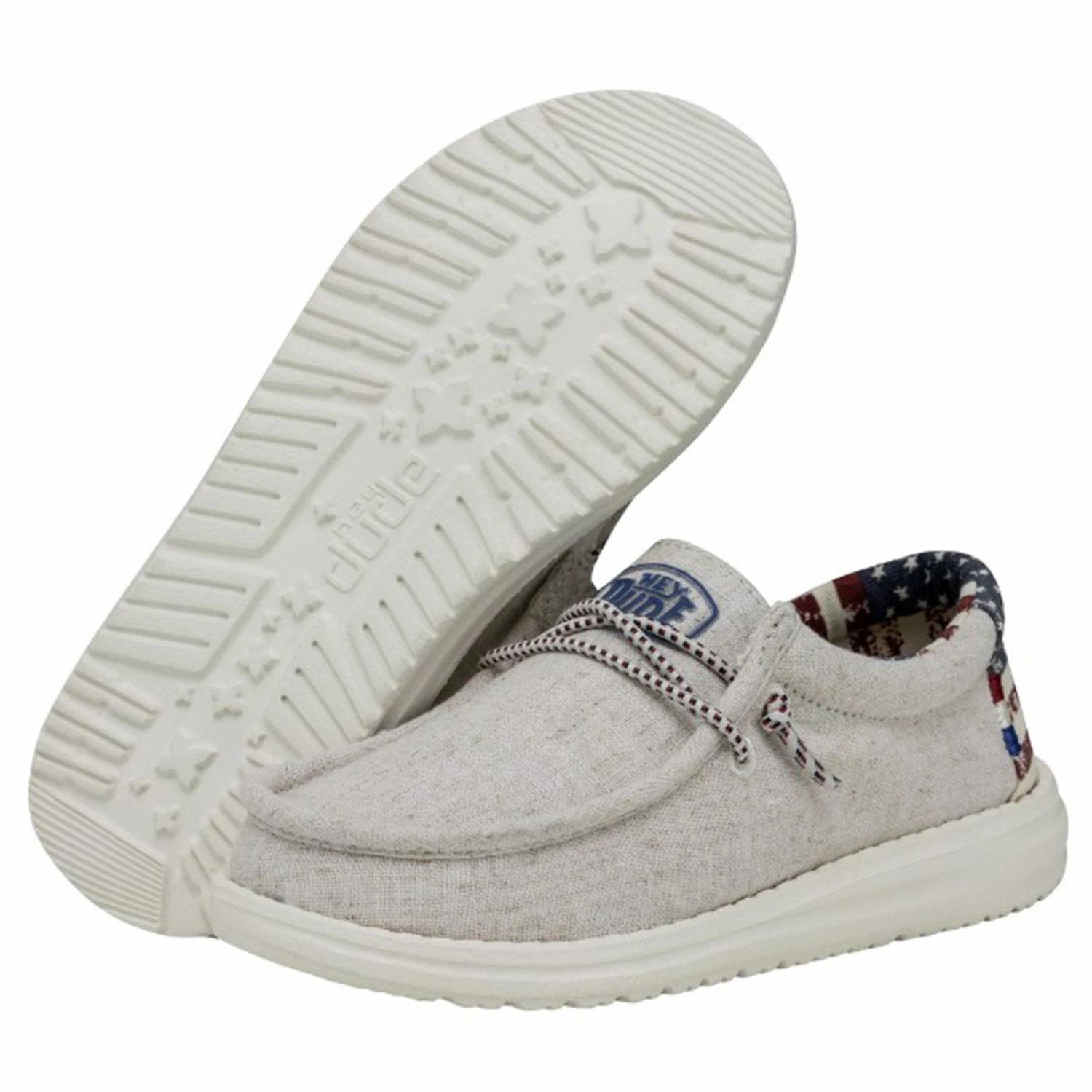Heydude Hey Dude Wally Youth Off White Patriotic 4 Heydude Hey Dude Wally Youth Off White Patriotic - Image 2