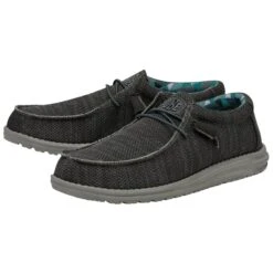 Heydude Hey Dude Men's Charcoal Wally Sox Casual Shoe
