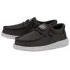 Heydude Hey Dude Wally Youth Slub Canvas Grey