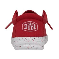 Heydude Hey Dude Wally Youth Slub Canvas Red -Heydude Store Screenshot2023 05 23112243