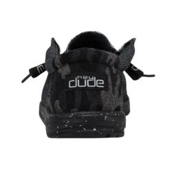 Heydude Hey Dude Wally Stretch Midnight Bunker Mens Shoe -Heydude Store back dca44d69 b5cf 4448 823a ff2188ef9b37