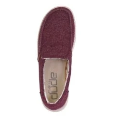 Heydude Hey Dude Misty Burgundy Slip On 9 Heydude Hey Dude Misty Burgundy Slip On -Heydude Store burg4