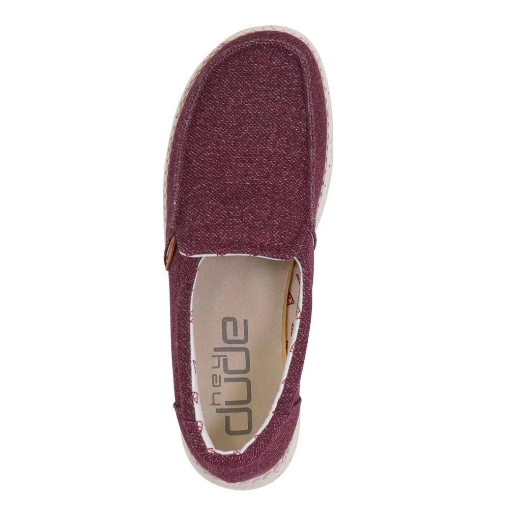 Heydude Hey Dude Misty Burgundy Slip On 6 Heydude Hey Dude Misty Burgundy Slip On - Image 4