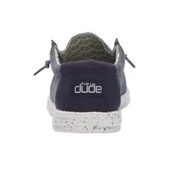 Heydude Hey Dude Wally Chambray Navy -Heydude Store chamblue5
