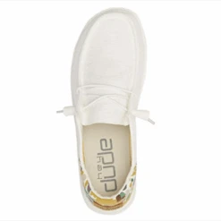 Heydude HEY DUDE WENDY FUNK CHAMBRAY WHITE 8 Heydude HEY DUDE WENDY FUNK CHAMBRAY WHITE -Heydude Store funkcham3