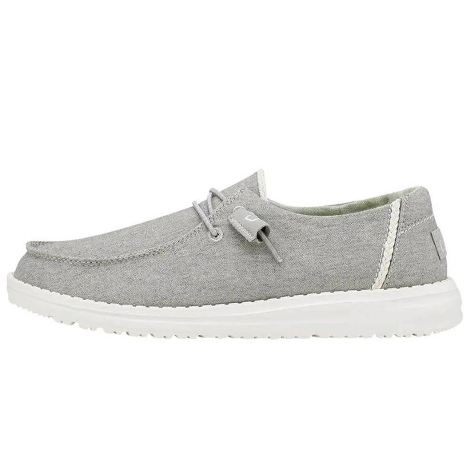 Heydude Hey Dude Youth Wendy Chambray Braid Grey Shoe 4 Heydude Hey Dude Youth Wendy Chambray Braid Grey Shoe - Image 2