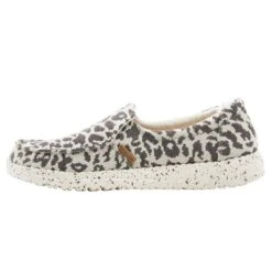 Heydude Hey Dude Misty Woven Grey Cheetah -Heydude Store woven
